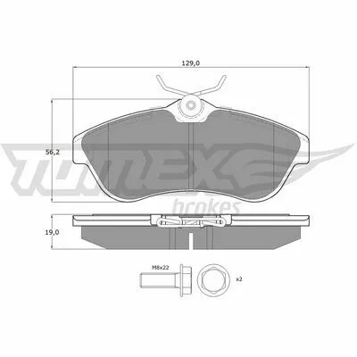 Offerta Lampo TOMEX BRAKES TX 13-29 Kit Pastiglie Freno, Freno a Disco