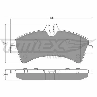 TOMEX BRAKES TX 14-26 Kit Pastiglie Freno, Freno a Disco Più Venduto