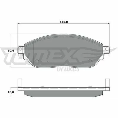 Occasione TOMEX BRAKES TX 17-04 Kit Pastiglie Freno, Freno a Disco