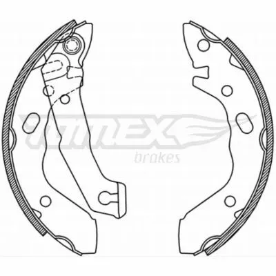 Must-Have TOMEX BRAKES TX 21-37 Kit Ganasce Freno