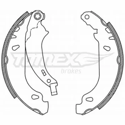 Prezzo Ridotto TOMEX BRAKES TX 21-52 Kit Ganasce Freno