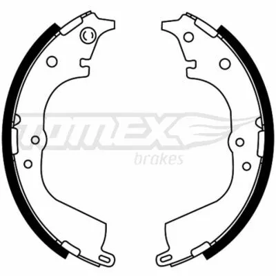 Promozione Esclusiva TOMEX BRAKES TX 21-55 Kit Ganasce Freno
