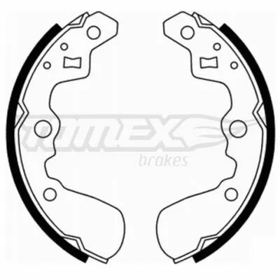 Prezzo Basso TOMEX BRAKES TX 21-89 Kit Ganasce Freno