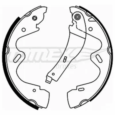TOMEX BRAKES TX 22-01 Kit Ganasce Freno Non Perdere