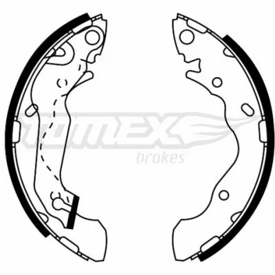 TOMEX BRAKES TX 22-05 Kit Ganasce Freno Ultima Occasione