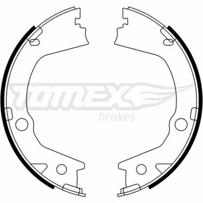 TOMEX BRAKES TX 23-16 Kit Ganasce Freno Ordina Subito