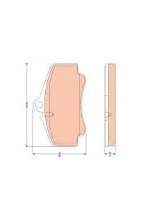 Offerta Limitata Kit pastiglie freno, Freno a disco