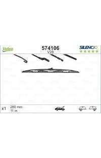 Offerta Del Giorno VALEO SILENCIO Spazzola tergi V 28 POST