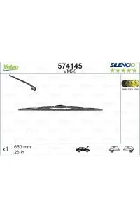 VALEO SILENCIO Spazzola tergi VM20 650MM Esclusivo