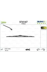 VALEO SILENCIO Spazzola tergi VM22 410MM Offerta