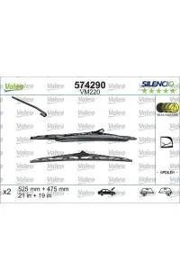 VALEO SILENCIO Spazzola tergi (kit dx+sx) Must-Have