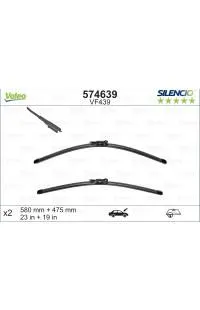 Spazzola tergi(kit dx+sx) Pagamento Sicuro