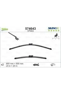 Ultime Pezzi Spazzola tergi (kit dx+sx)