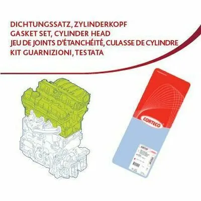 CORTECO 417991P Kit Guarnizioni, Testata Spedizione Espresso