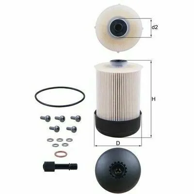 Soddisfatti O Rimborsati MAHLE KX 338/22D Filtro Carburante