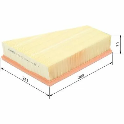 Pagamento Sicuro BOSCH F 026 400 109 Filtro Aria