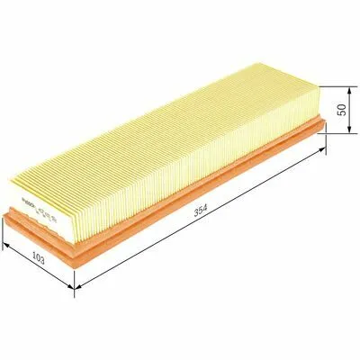 Prezzo Di Fabbrica BOSCH 1 457 433 592 Filtro Aria