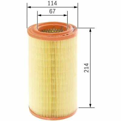 BOSCH 1 457 433 077 Filtro Aria Promozione