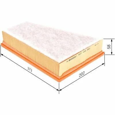 BOSCH 1 457 433 061 Filtro Aria Compra Online