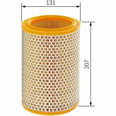 Ultime Pezzi BOSCH 1 457 433 161 Filtro Aria