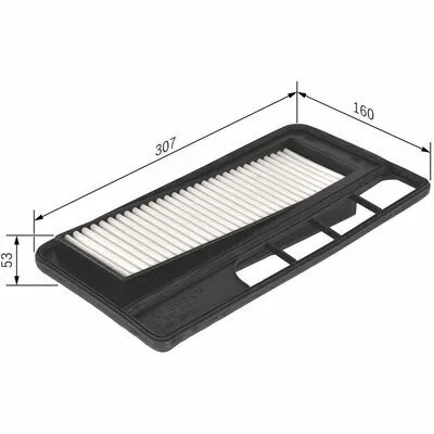 BOSCH 1 987 429 173 Filtro Aria Super Prezzo
