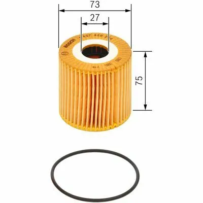 Subito Disponibile BOSCH 1 457 429 284 Filtro Olio