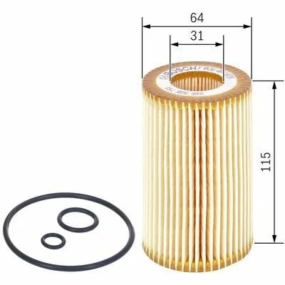 Soddisfatti O Rimborsati BOSCH F 026 407 070 Filtro Olio