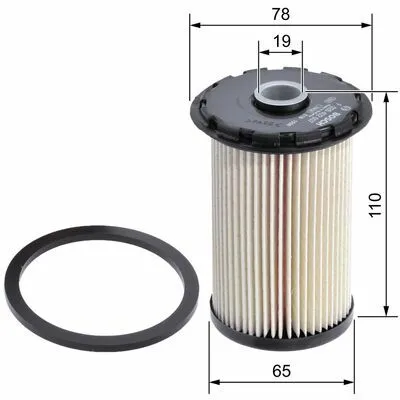 BOSCH F 026 402 007 Filtro Carburante Nuova Collezione