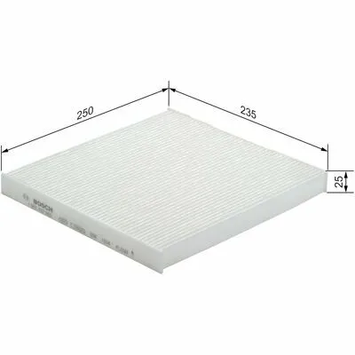 Vendita Finale BOSCH 1 987 432 065 Filtro, Aria Abitacolo