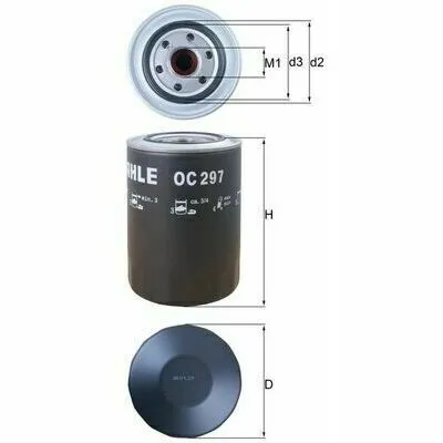 MAHLE OC 297 Filtro Olio Must-Have