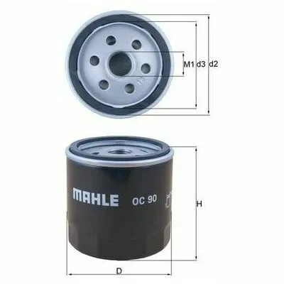 Prezzo Conveniente KNECHT OC 90 Filtro Olio