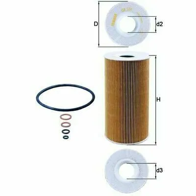 KNECHT OX 126D Filtro Olio Occasione