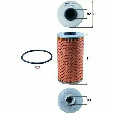 Offerta Lampo KNECHT OX 103D Filtro Olio