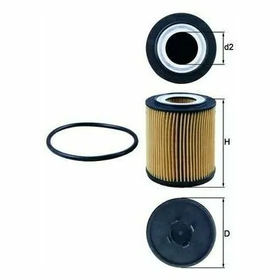 Offerta Speciale KNECHT OX 182D Filtro Olio