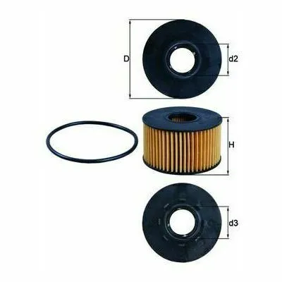 Spedizione Espresso KNECHT OX 191D Filtro Olio