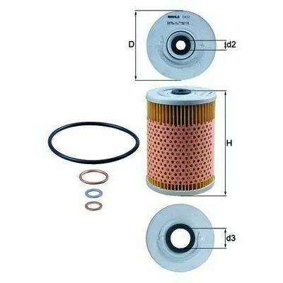 Super Prezzo KNECHT OX 32D Filtro Olio