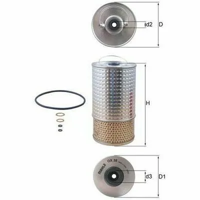 KNECHT OX 38D Filtro Olio Offerta Limitata