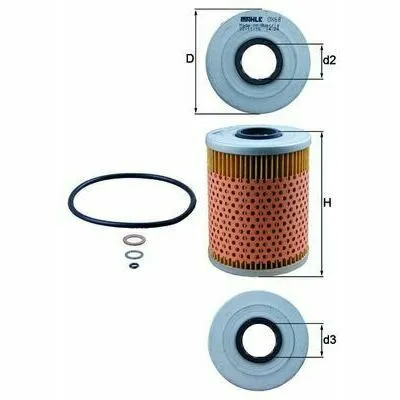 Miglior Prezzo KNECHT OX 68D Filtro Olio