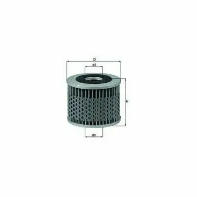 KNECHT OX 7 Filtro Olio Esclusivo