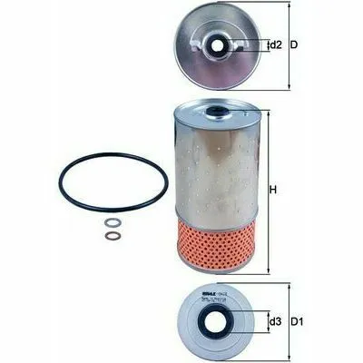 KNECHT OX 78D Filtro Olio Quantità Limitata