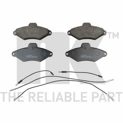 Consegna Rapida NK 221930 Kit Pastiglie Freno, Freno a Disco