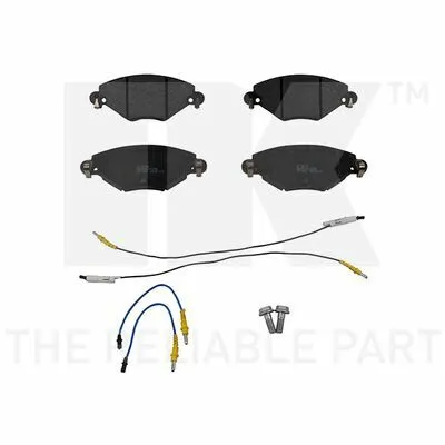 NK 221944 Kit Pastiglie Freno, Freno a Disco Nuovo Arrivo