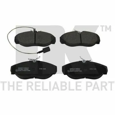 Nuovo Arrivo NK 222370 Kit Pastiglie Freno, Freno a Disco