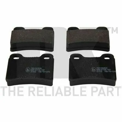 NK 222533 Kit Pastiglie Freno, Freno a Disco Reso Gratuito