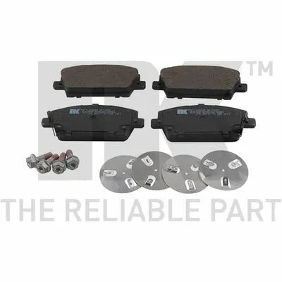 NK 222638 Kit Pastiglie Freno, Freno a Disco Reso Gratuito