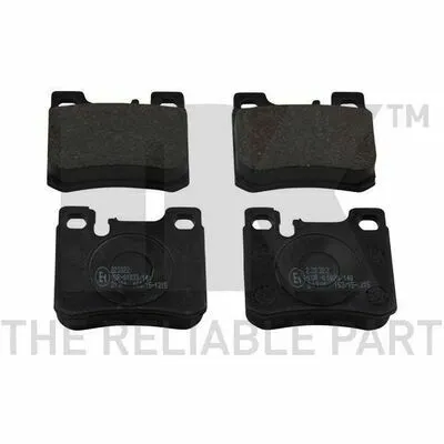 Reso Gratuito NK 223322 Kit Pastiglie Freno, Freno a Disco