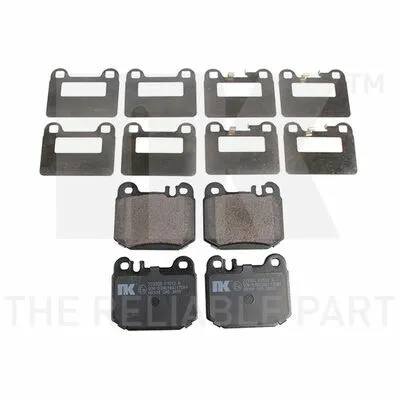 Popolare NK 223350 Kit Pastiglie Freno, Freno a Disco