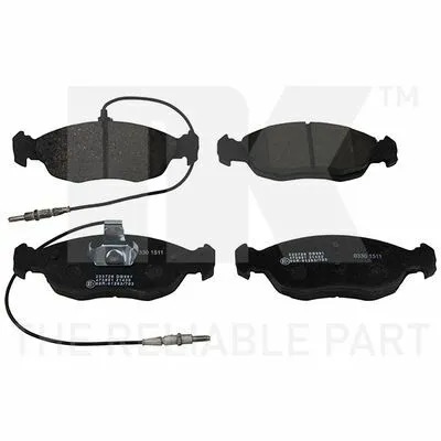Compra Online NK 223726 Kit Pastiglie Freno, Freno a Disco