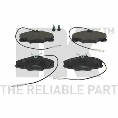 Saldi NK 223729 Kit Pastiglie Freno, Freno a Disco