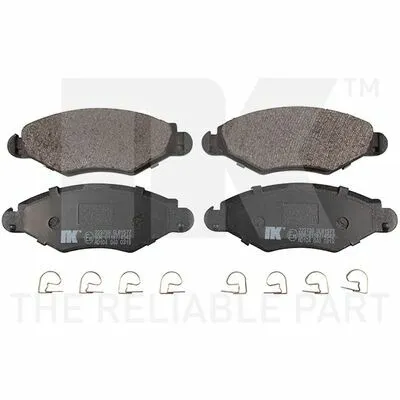 Bestseller NK 223739 Kit Pastiglie Freno, Freno a Disco